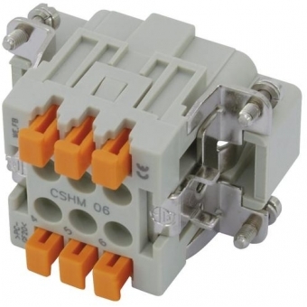 ILME Squich plug insert 6-pole 16A 500V #2