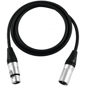 PSSO XLR Cable 3-pin 20m bk Neutrik #2