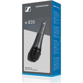 Sennheiser E 835 - Microfon vocal dinamic cardioid #6