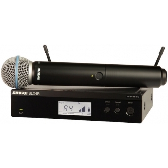 Sistem Wireless SHURE (Rack-Mount) - Microfon Vocal BLX24R/B58A