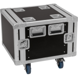 ROADINGER Rack PRO 8U 45cm with wheels