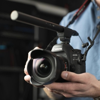 Sennheiser MKE 600 - Microfon shotgun de 10" pentru Camera Video #7