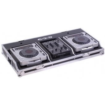 Zomo Flightcase Set 810 for 2x CDJ-800 + 1x 10