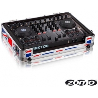 Zomo Flightcase MFC-S4 UK Flag for Native Instruments S4