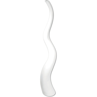 EUROPALMS Design vase WAVE-150, white