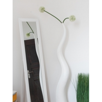 EUROPALMS Design vase WAVE-100, white #5