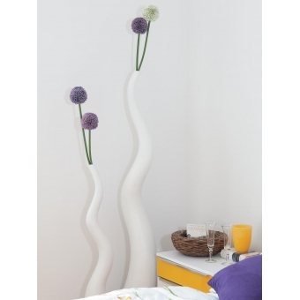 EUROPALMS Design vase WAVE-100, white #7