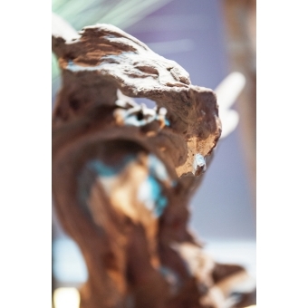 EUROPALMS Natural wood sculpture 160cm #9