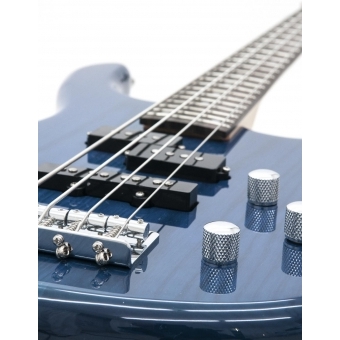DIMAVERY SB-321 Electric Bass, blue hi-gloss #3
