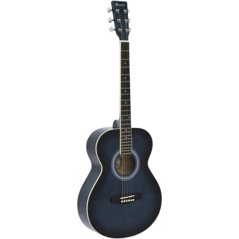 DIMAVERY AW-303 Western Guitar, blueburst