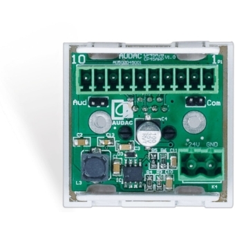 AUDAC CP43ARJ/W - Placă de conectare - rj45 - bticino/ Alb #2