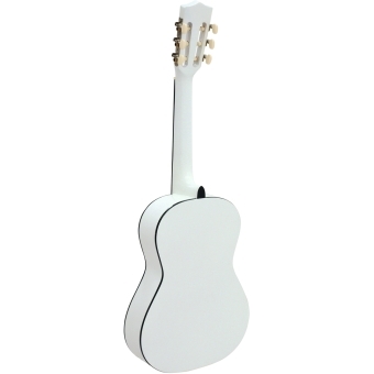 DIMAVERY AC-303 Classical Guitar 1/2, white #2