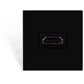 PROCAB CP45HDM/B - Placă de conectare HDMI 45 x 45 mm - Versiune neagră