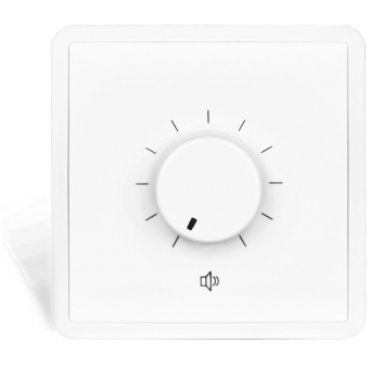 AUDAC VC3062/W - Controller de volum 100V 60W 80 x 80mm/ Alb