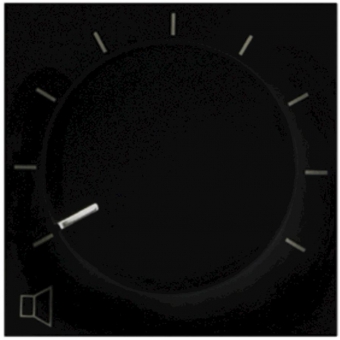 AUDAC VC4008/B - Controller de volum Bticino/ Negru