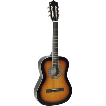 DIMAVERY AC-303 Classical Guitar 3/4 sunburst