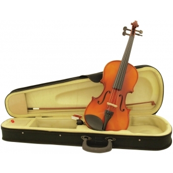 DIMAVERY Violin 4/4 with bow, in case