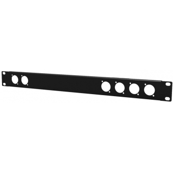 BP106 - 19" blind panel - 1HE - 6x D-size