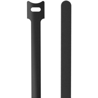 PROCAB BST124/B - Cleme de cablu cu arici - 13 x 240 mm - Versiune neagră - pachet de 10 bucăți