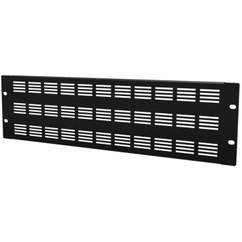BSV03 - 19" ventilated blind panel - 3 units