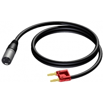 PROCAB CAB304/1.5 - Cablu difuzor - 2 x 1,5 mm² - 15 AWG - 1,5 metri