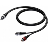 PROCAB CAB727/0.25 - Cablu de semnal neechilibrat - flexibil 2 x 0,16 mm² - 25 AWG