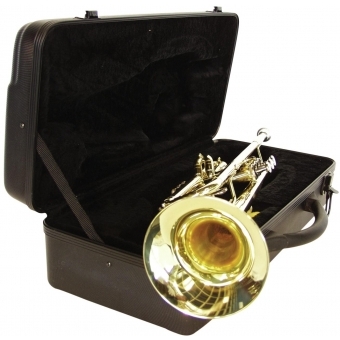 DIMAVERY TP-10 Bb Trumpet, gold #4