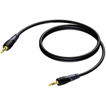 PROCAB CLA716/15 - Cablu semnal Jack 3,5 mm stereo tata - Jack 3,5 mm stereo tata/ 15 metri