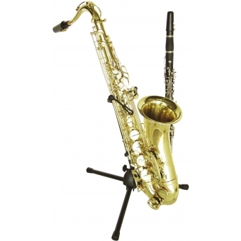 DIMAVERY Stand for Saxophone + 1 Clarinet #2