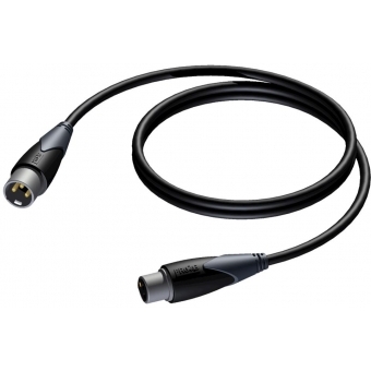PROCAB CLD953/1.5 - Cablu DMX AES/EBU - XLR tata - XLR mamă/ 1.5 metri