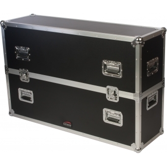 FCP500MKII - Flightcase for 40" - 50" screens - MKII design, wheels included