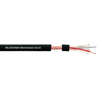 HELUKABEL DMX Cable 2x0.34 100m bk