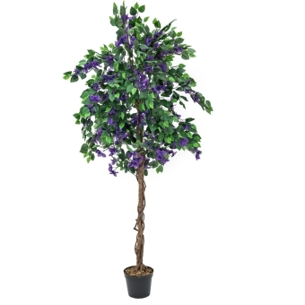 EUROPALMS Bougainvillea, artificial plant, lavender, 150cm