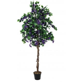 EUROPALMS Bougainvillea, artificial plant, lavender, 180cm