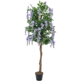 EUROPALMS Wisteria, artificial plant, purple, 150cm