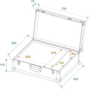 ROADINGER Universal Case K-2 #4