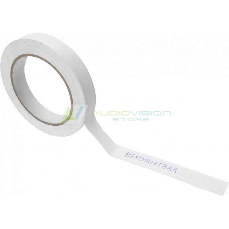 ACCESSORY Writing Tape white 19mmx33m AudioVision.ro
