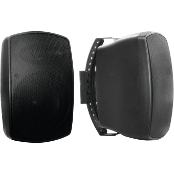OMNITRONIC OD-6 Wall Speaker 8Ohm black 2x