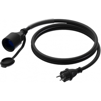 PROCAB CAB465/3-F - Cablu de alimentare - schuko tata - mamă, Franța 3 x 2,5 mm²/ 3 metri