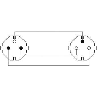 PROCAB CAB475/10-F - Cablu de alimentare - schuko tata - schuko mamă 3 x 1,5 mm² - Franța/ 10 metri #3