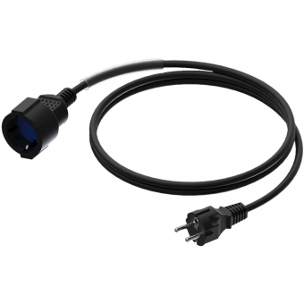 PROCAB CAB475/10-G - Cablu de alimentare - schuko tata - schuko mamă - german - 3 x 1,5 mm²/ 10 metri