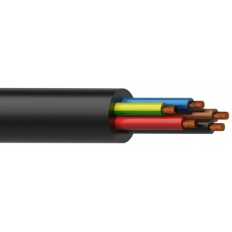 PROCAB H07RN-F5G2.5/1 - Cablu de alimentare H07RN-F 5G2.5 - 5 x 2.5 mm² - 13 AWG/ 100 metri