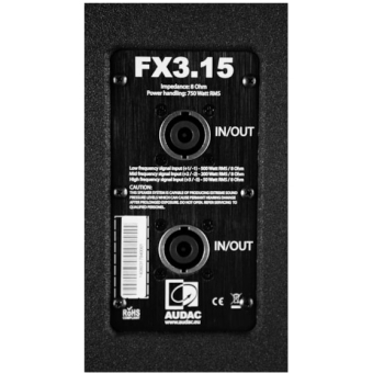 Audac FX3.15 - Boxa 3 cai de 15" cu putere mare #2
