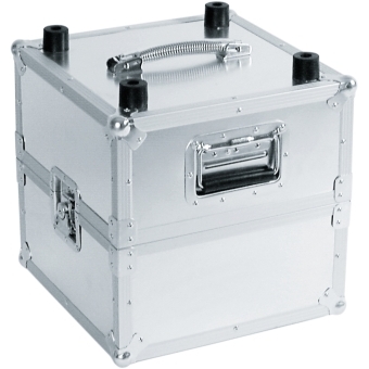 ROADINGER Record Case PRO ALU 50/50,  plain, 100LPs