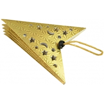 EUROPALMS Star Lantern, Paper, gold, 50 cm #2