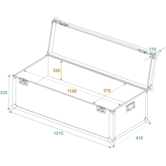 ROADINGER Universal Transport Case 120x40cm #3