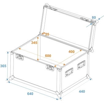ROADINGER Universal Case Pro 60x40x40cm #5