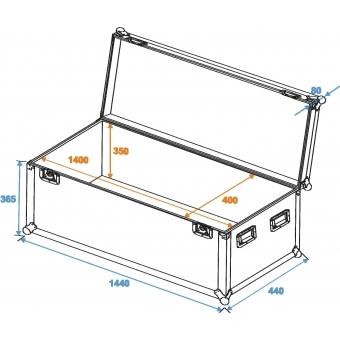 ROADINGER Universal Case Pro 140x40x40cm #2