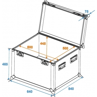 ROADINGER Universal Case Pro 60x50x50cm #2