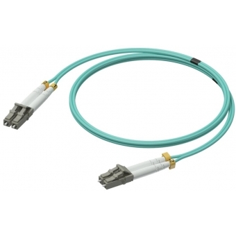 PROCAB FBL130/1 - Cablu Fibră optică LC/PC la LC/PC - duplex - LSHF - 1 metru/ albastru - aqua